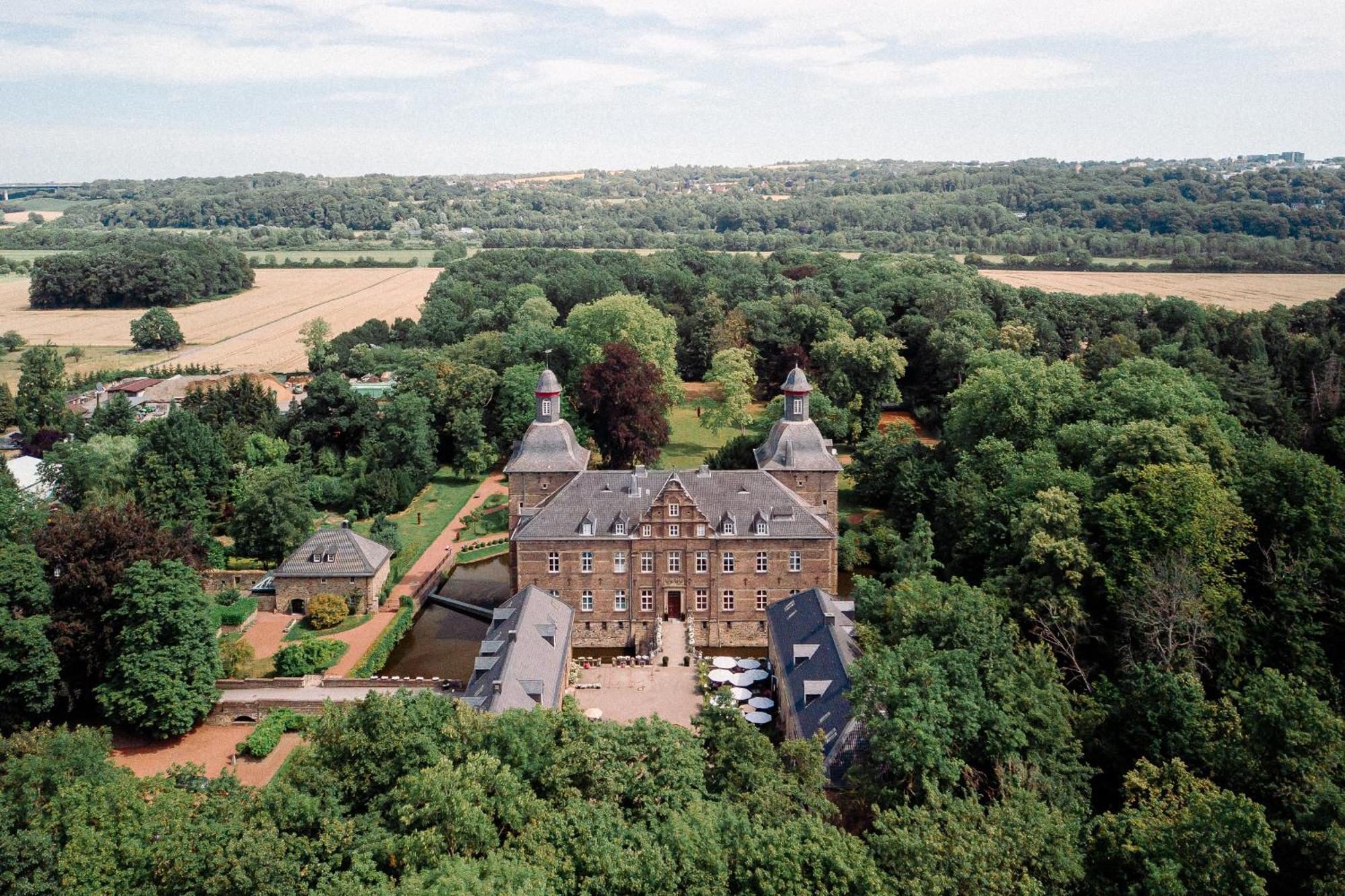 Schlosshotel Hugenpoet Эссен Экстерьер фото